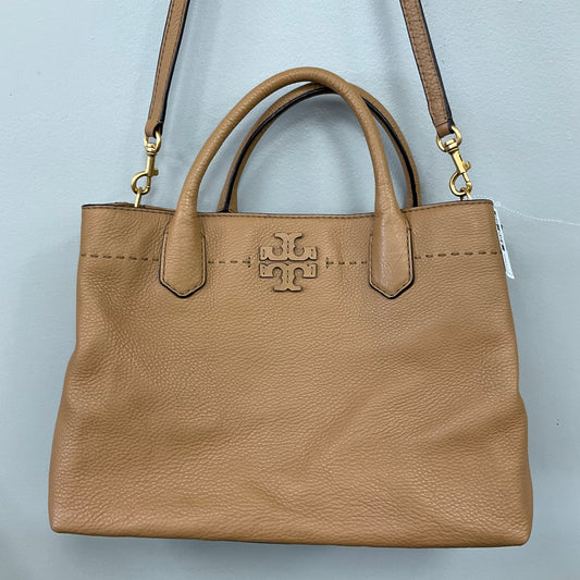 Crossbody Designer By Tory Burch In Tan, Size:Large