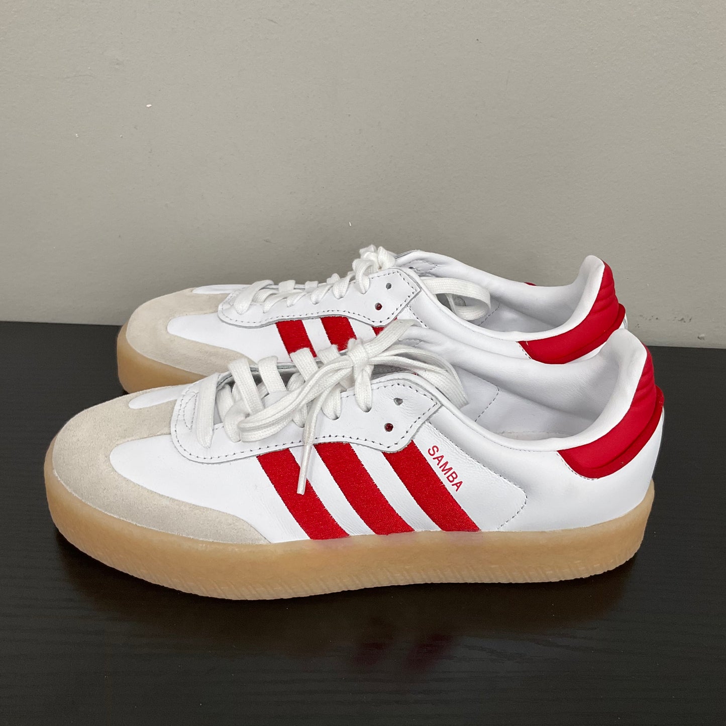 Shoes Sneakers By Adidas In White, Size:7