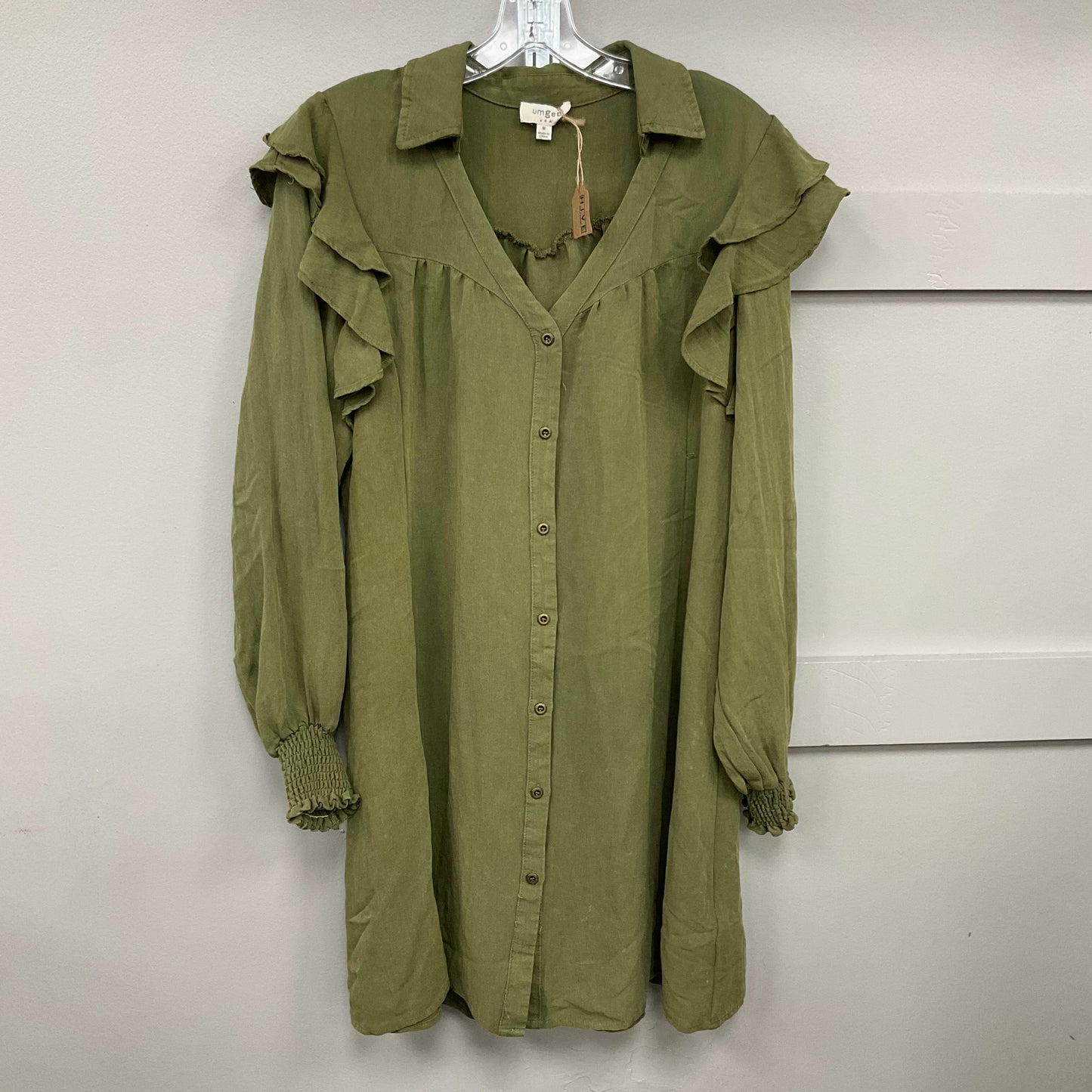 Dress Casual Midi By Umgee In Green, Size:M
