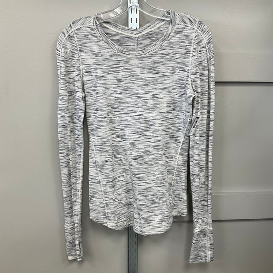 TOP LS by LULULEMON In GREY, Size: 8