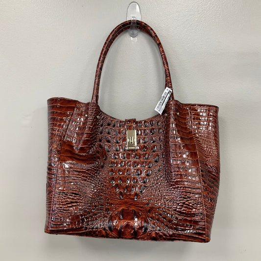 Handbag Designer By Brahmin In Brown, Size:Medium