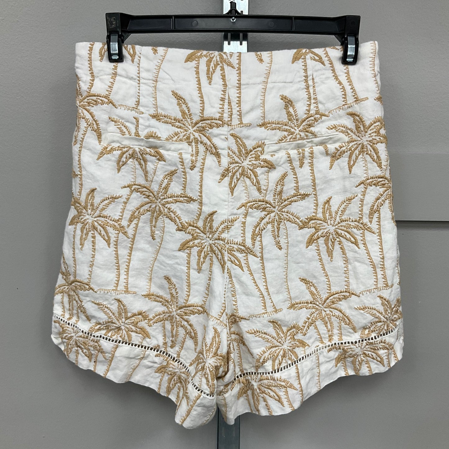 SHORTS by SCOTCH & SODA In TAN & WHITE, Size: M