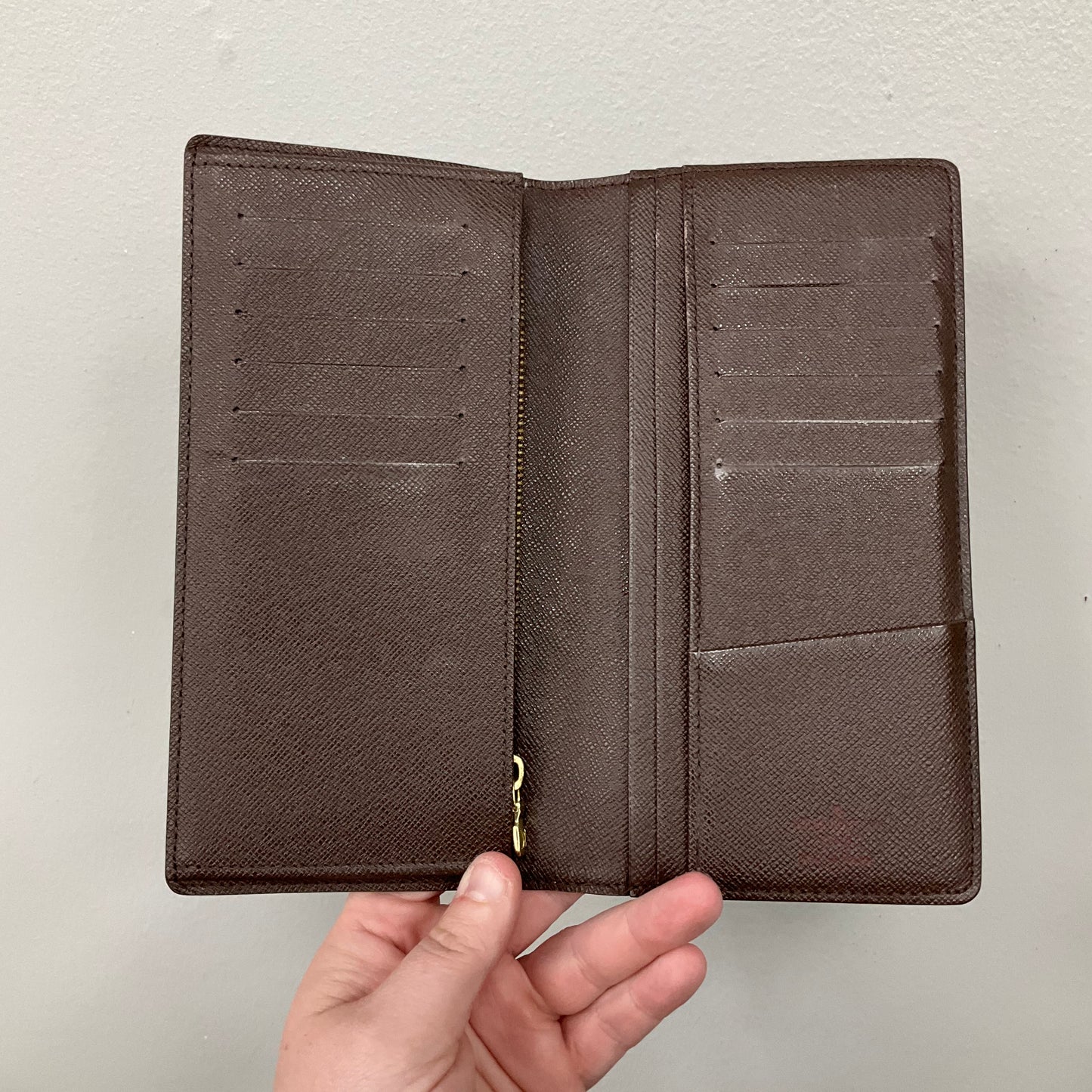 Wallet Luxury Designer By Louis Vuitton In Checkered Pattern, Size:Medium