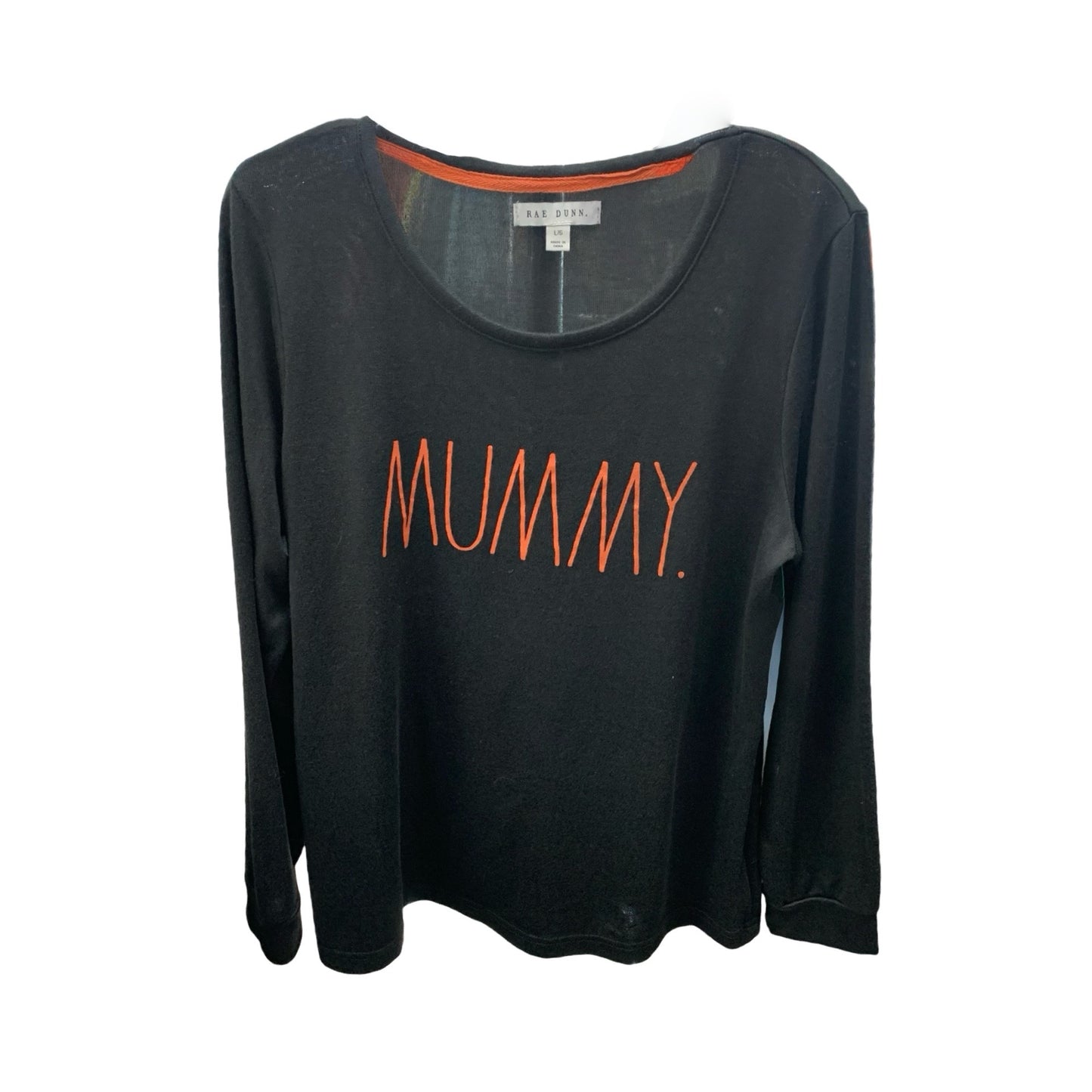 Top Long Sleeve By Rae Dunn In Black, Size: L