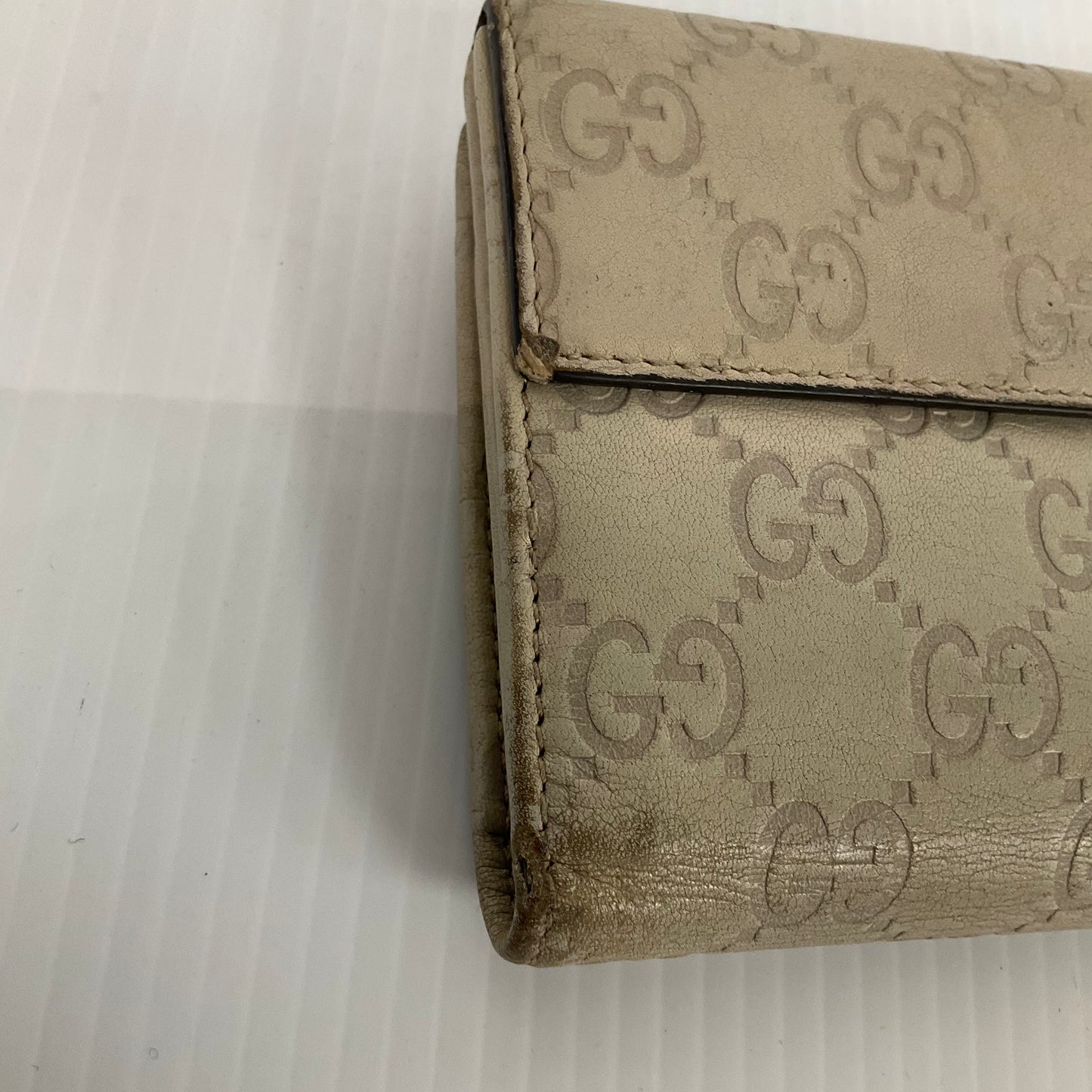 Wallet Luxury Designer By Gucci, Size: Large