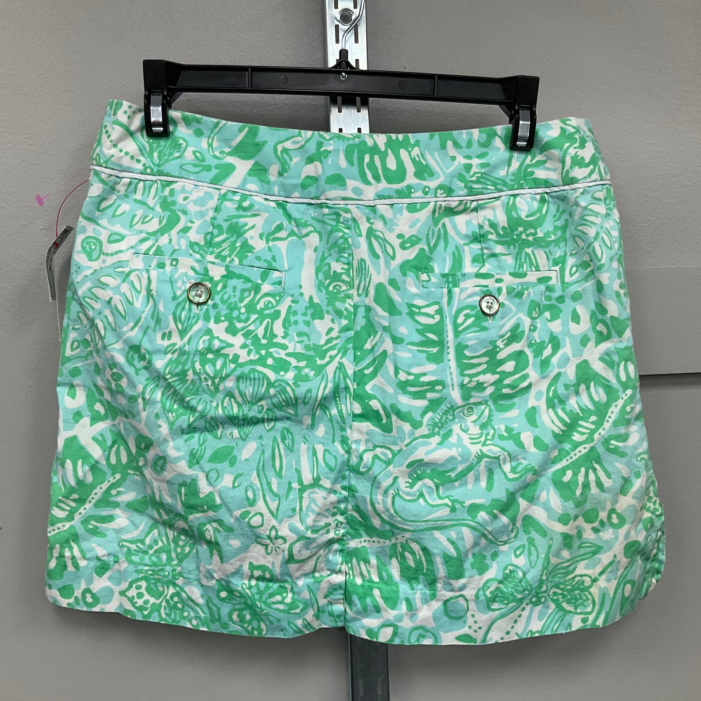 SKORT by LILLY PULITZER In BLUE & GREEN, Size: 2