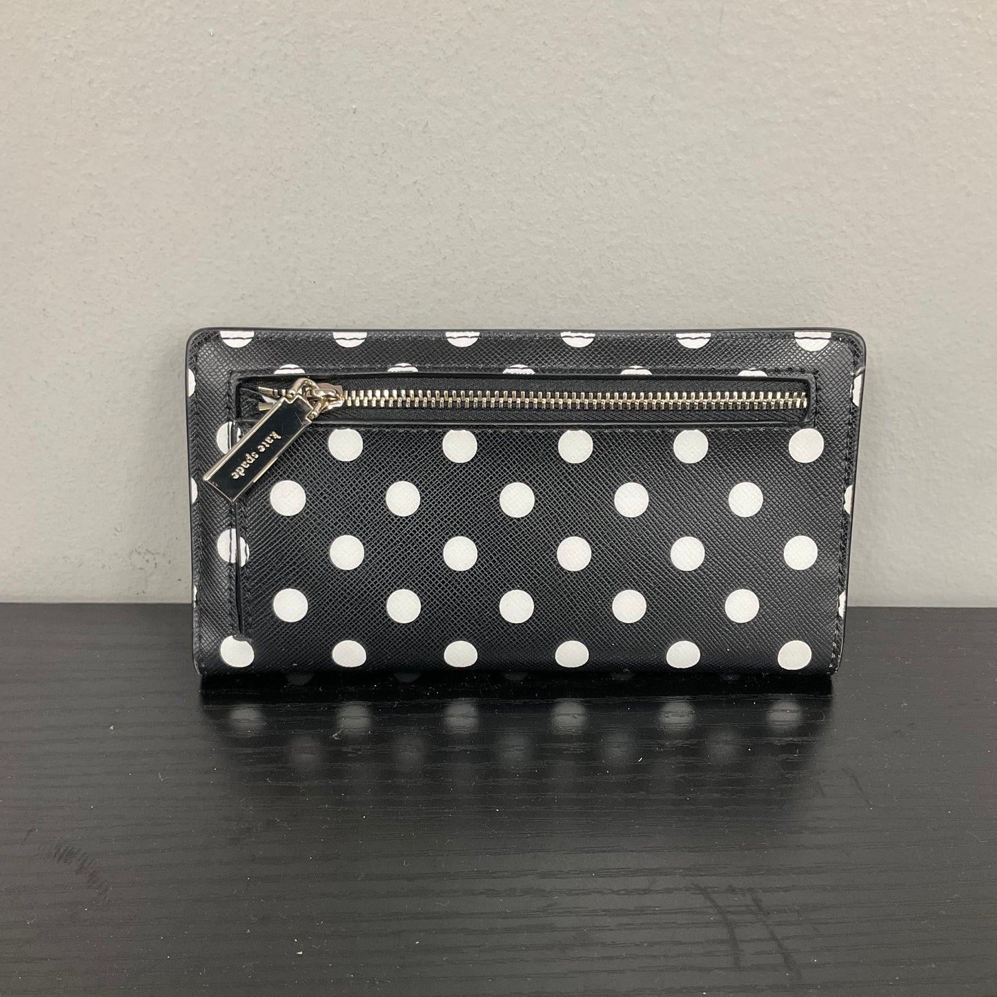 WALLET DESIGNER by KATE SPADE In POLKADOT PATTERN, Size: MEDIUM