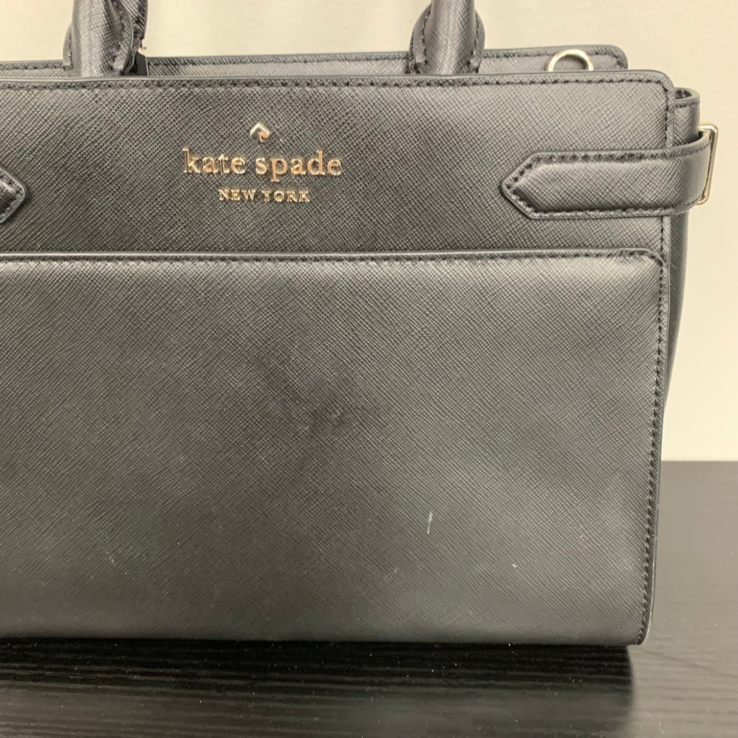 Handbag Designer By Kate Spade In Black, Size:Small