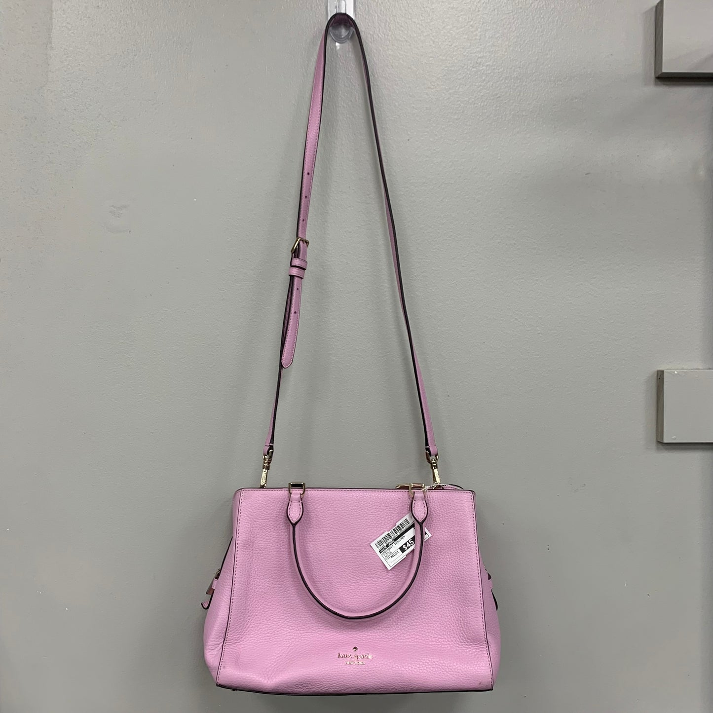 Crossbody Designer By Kate Spade In Purple, Size:Medium