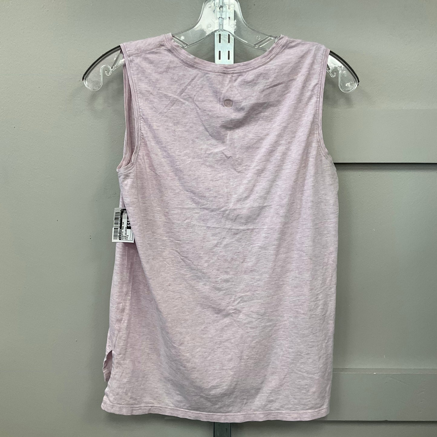 Athletic Tank Top By Lululemon In Pink, Size:4