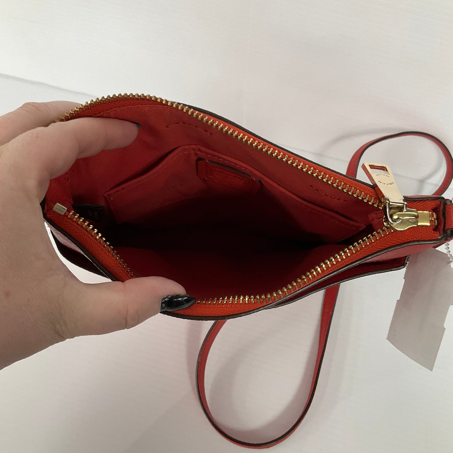 Crossbody Designer By Coach, Size: Small
