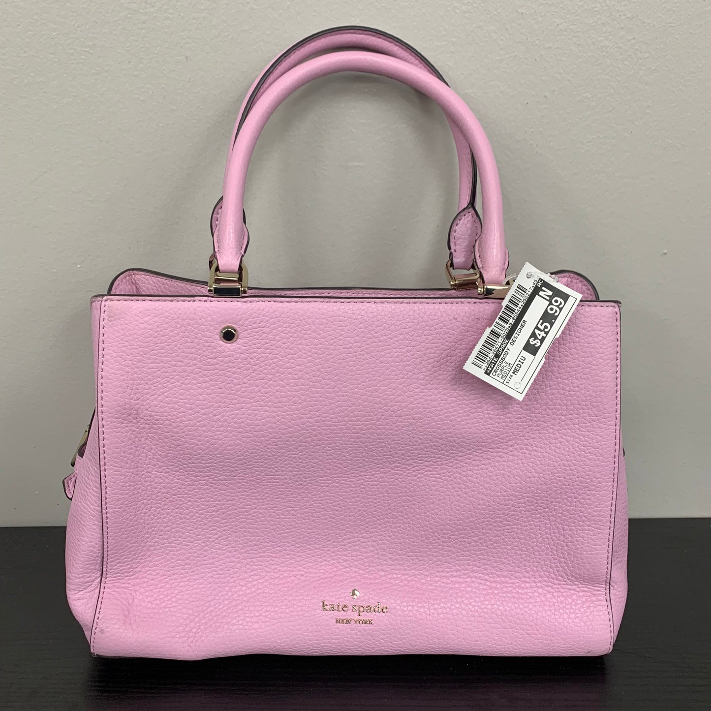 Crossbody Designer By Kate Spade In Purple, Size:Medium