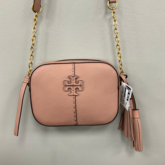 Crossbody Designer By Tory Burch In Pink, Size:Small