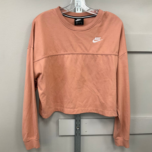 TOP LS by NIKE APPAREL In BROWN, Size: M