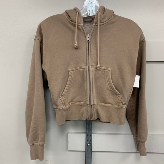 Sweatshirt Hoodie By TNA In Brown, Size:Xxs