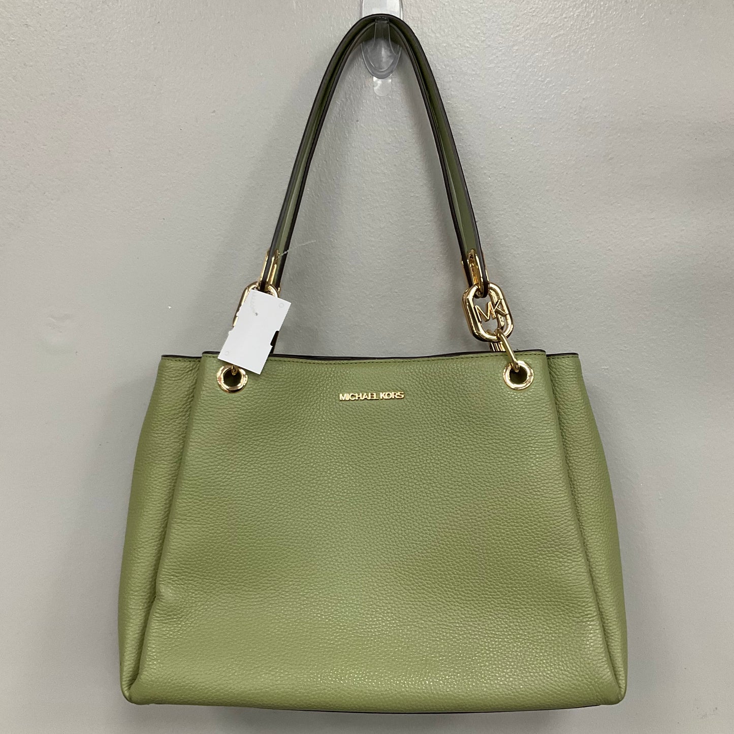 Handbag Designer By Michael Kors In Green, Size:Large