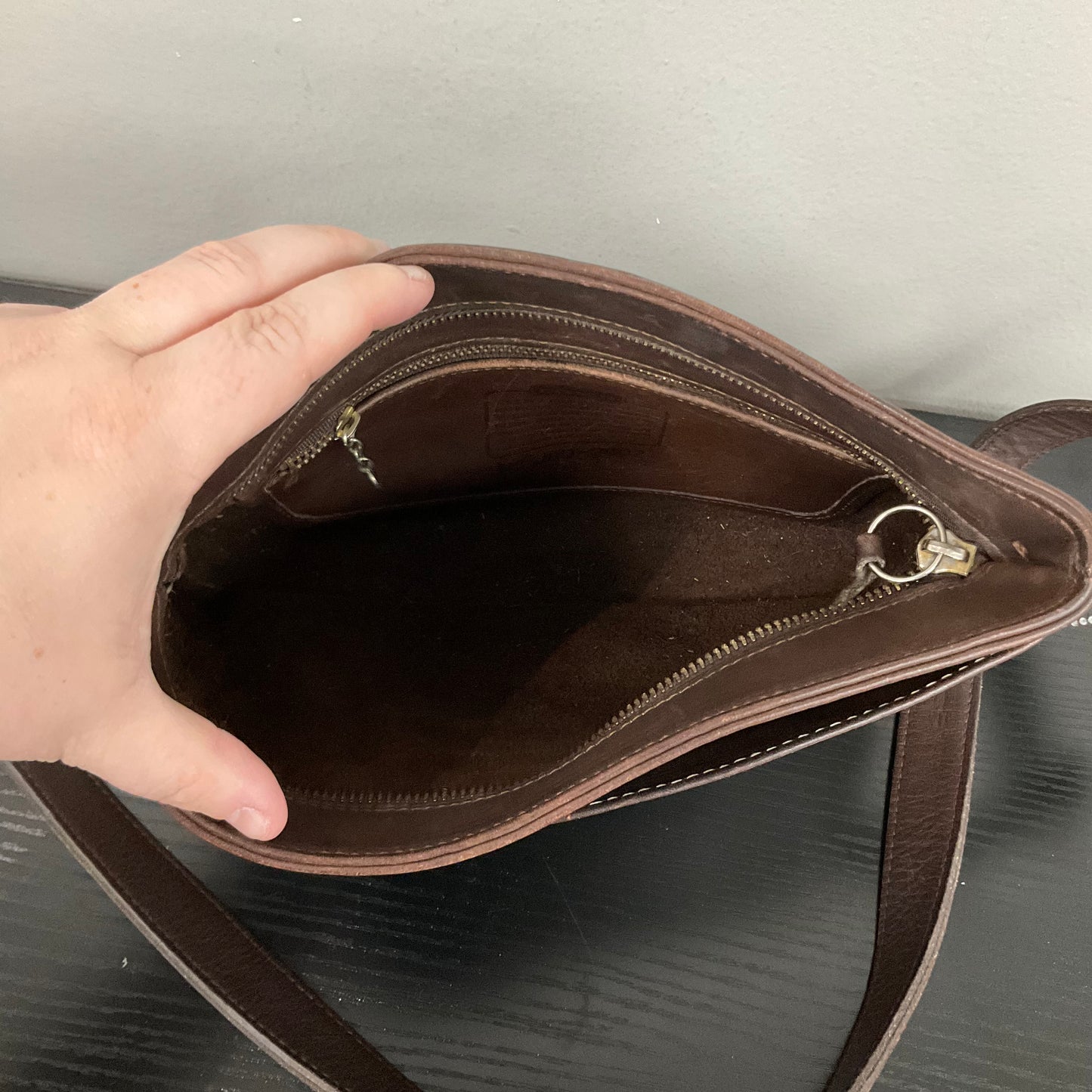 CROSSBODY DESIGNER by COACH In BROWN, Size: MEDIUM