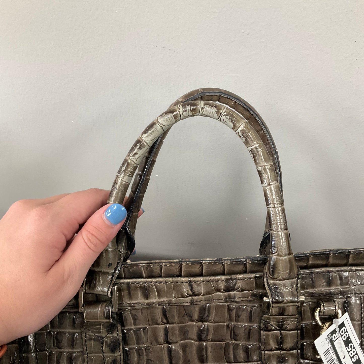 Handbag Designer By Brahmin In Brown, Size:Medium