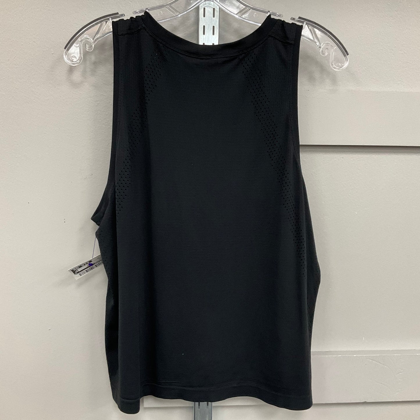 Athletic Tank Top By Lululemon In Black, Size:12