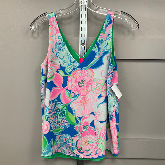 Top Sleeveless Designer By Lilly Pulitzer In Multi, Size:Xxs