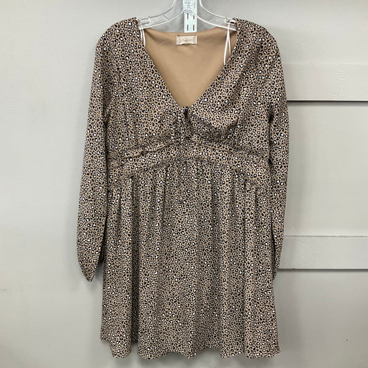 DRESS CASUAL SHORT by ALTARD STATE In ANIMAL PRINT, Size: L