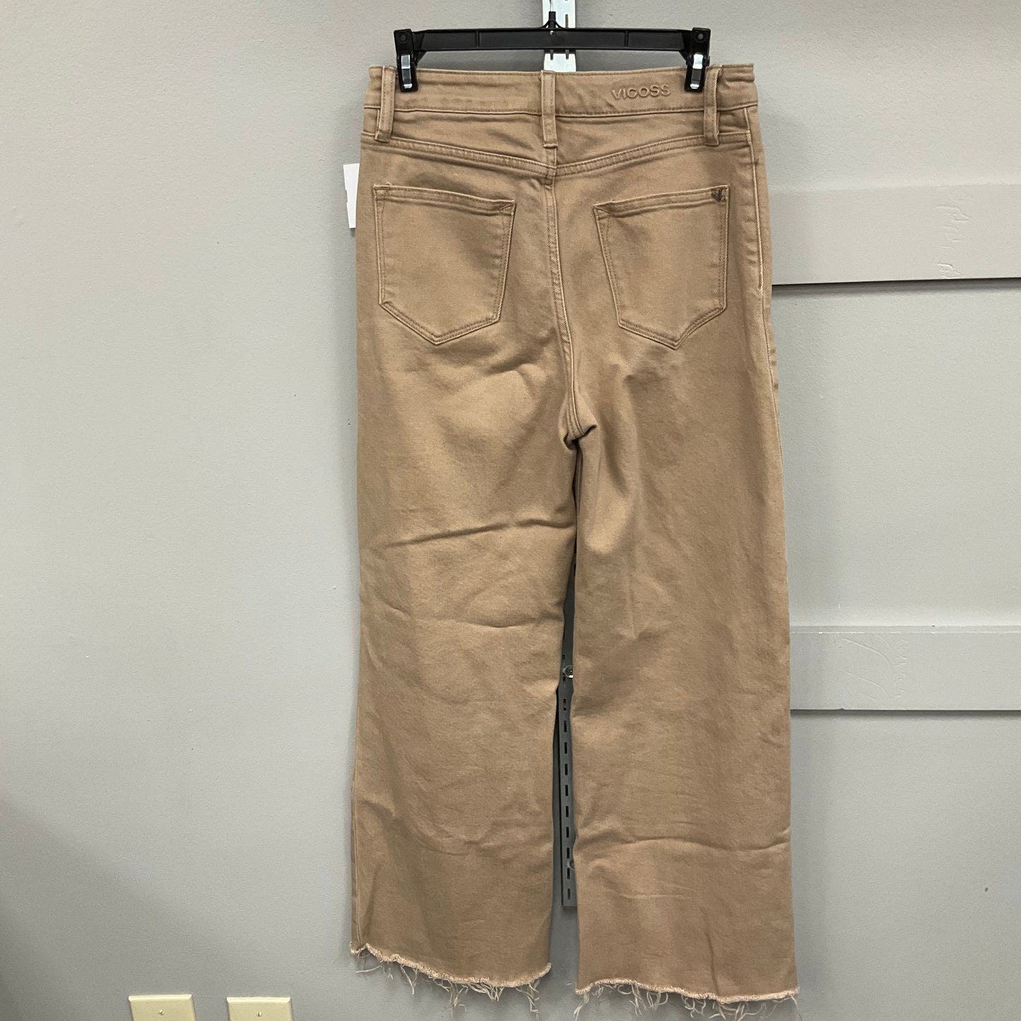 JEANS WIDE LEG by VIGOSS In BROWN, Size: 6