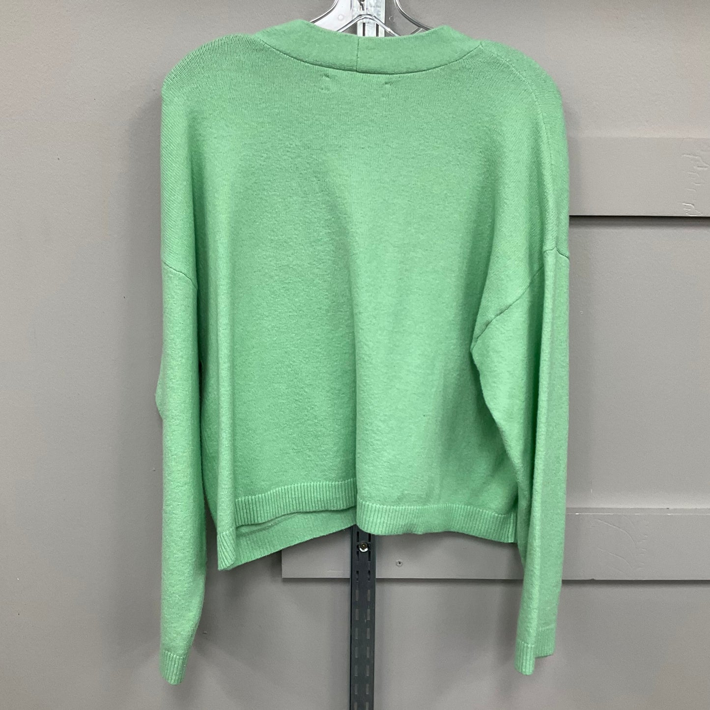 CARDIGAN by LOFT In GREEN, Size: L