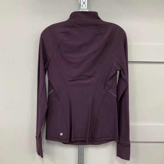 Athletic Sweatshirt Collar By Lululemon In Purple, Size:6