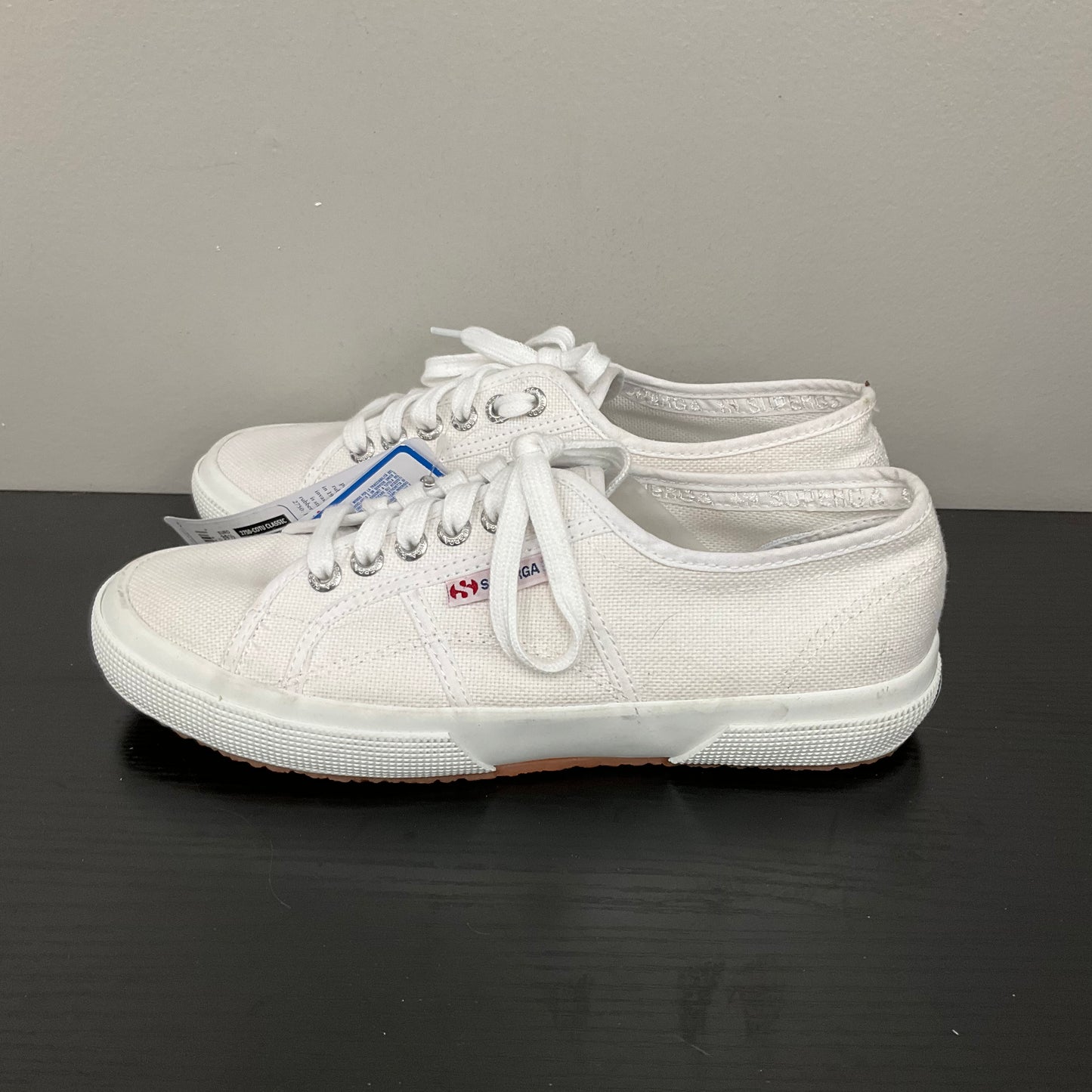 SHOES SNEAKERS by SUPERGA In WHITE, Size: 8.5