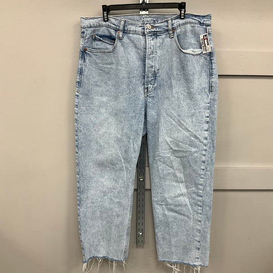 JEANS STRAIGHT by OLD NAVY In BLUE DENIM, Size: 16