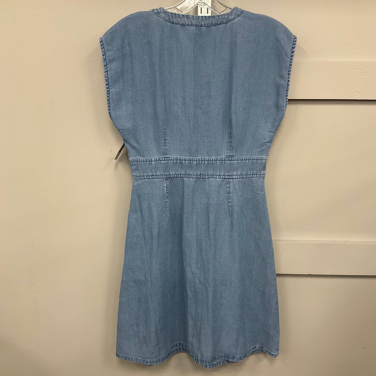 Dress Casual Short By Loft In Blue Denim, Size:0P