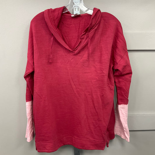 TOP LS by J. JILL In RED, Size: M