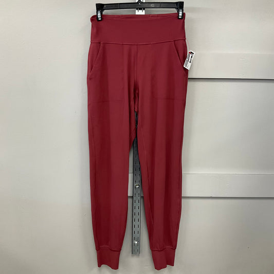 ATHLETIC JOGGERS by LULULEMON In RED, Size: 4