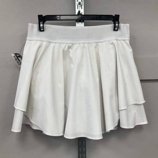 ATHLETIC SKORT by LULULEMON In WHITE, Size: 6