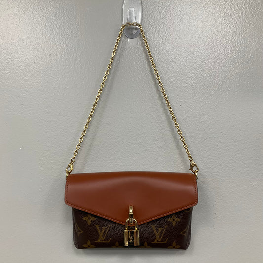 Padlock On Strap By Louis Vuitton In Brown, Size:Small
