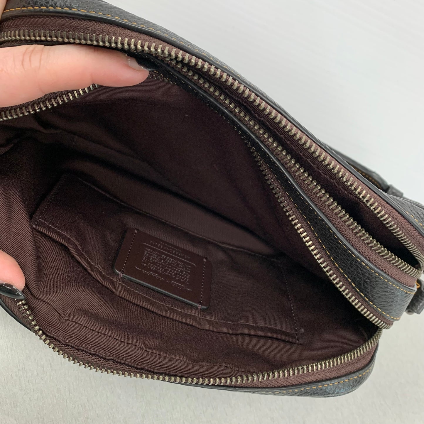 Crossbody Designer By Coach x Star Wars, Size: Large