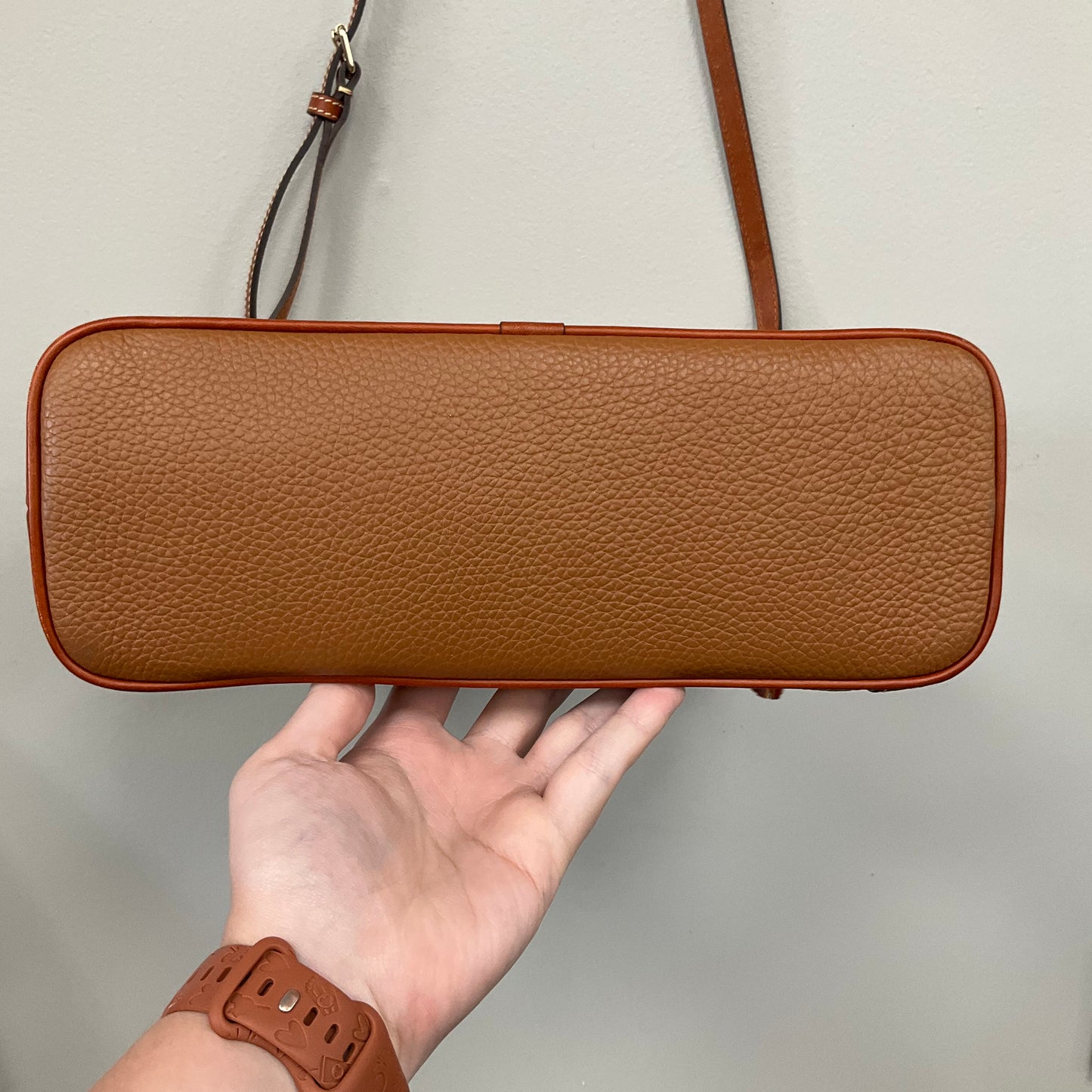 Crossbody Designer By Dooney And Bourke In Brown, Size:Large