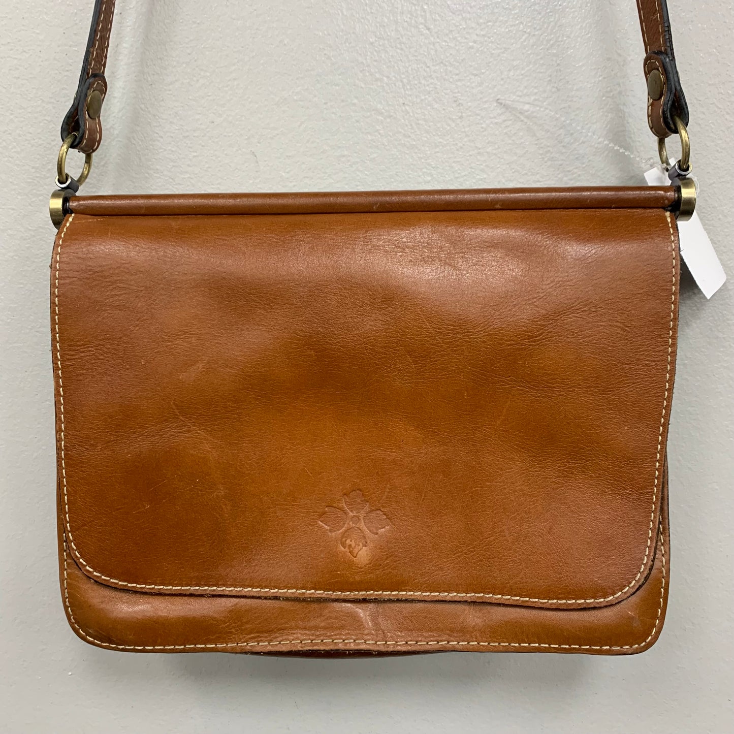 Crossbody Designer By Patricia Nash In Brown, Size:Medium