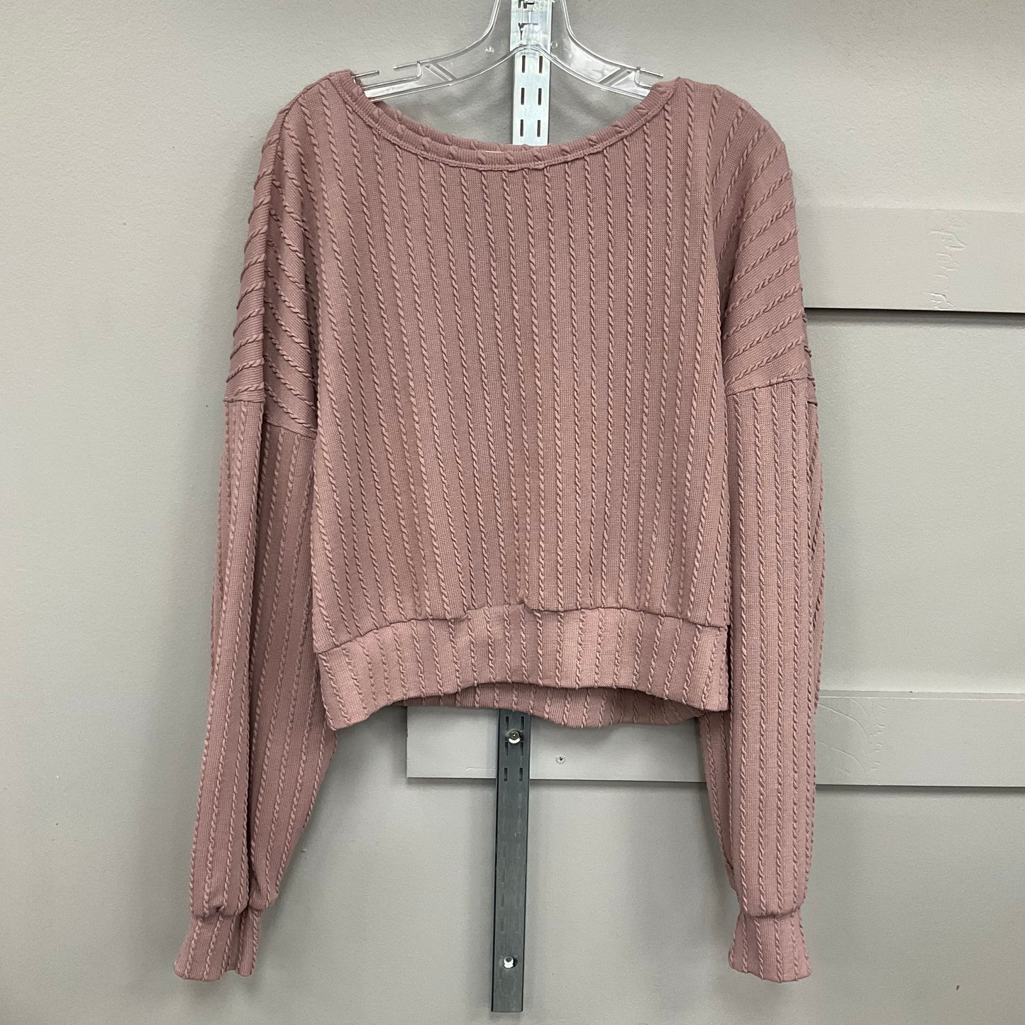 TOP LS by PEACH LOVE CREAM CALIFORNIA In PINK, Size: M