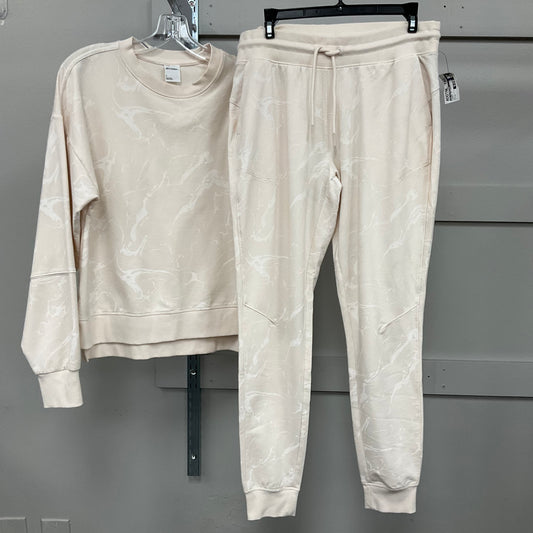 LOUNGE SET PANTS by ALL IN MOTION In CREAM, Size: S