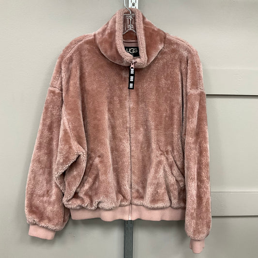 Jacket Designer By Ugg In Pink, Size:M