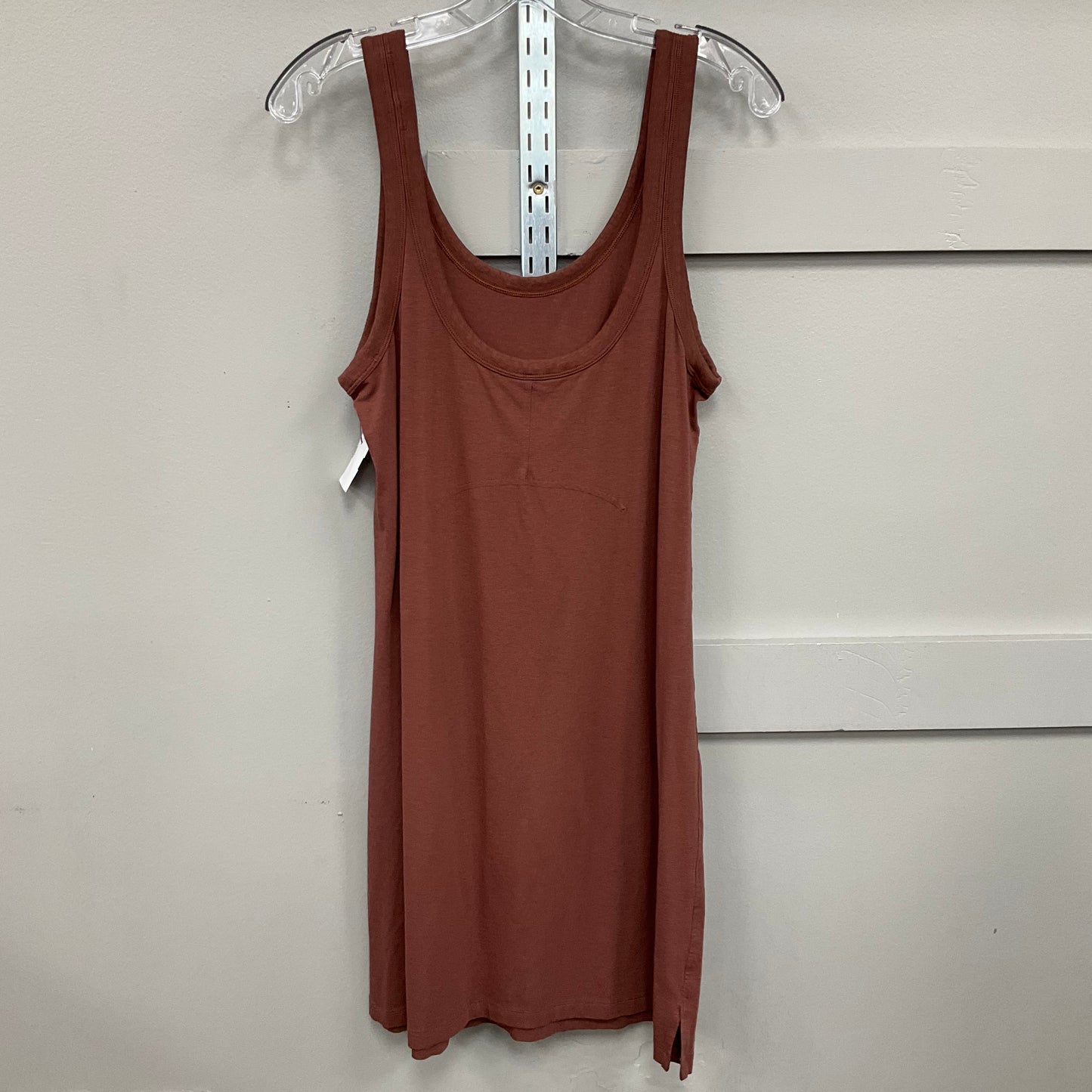 Dress Casual Midi By Lululemon In Brown, Size:S