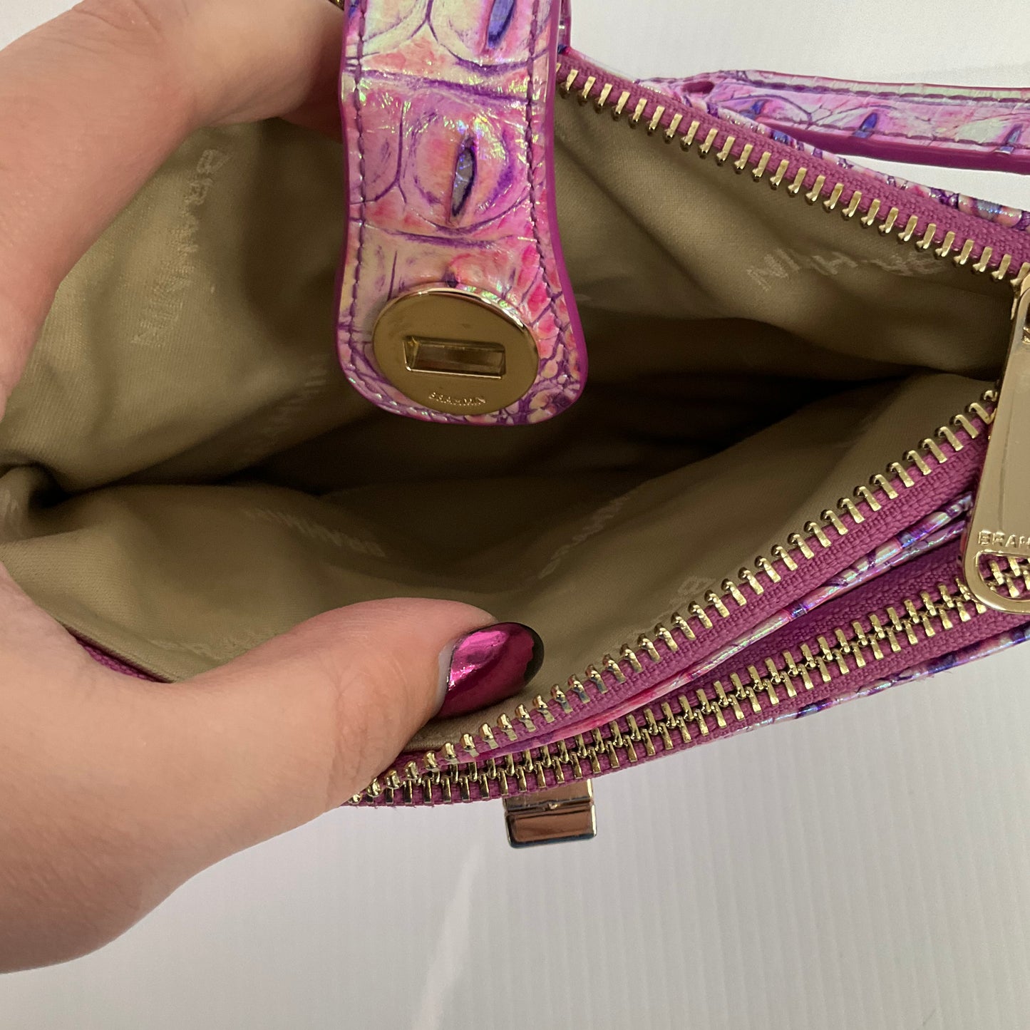 Crossbody Designer By Brahmin, Size: Small