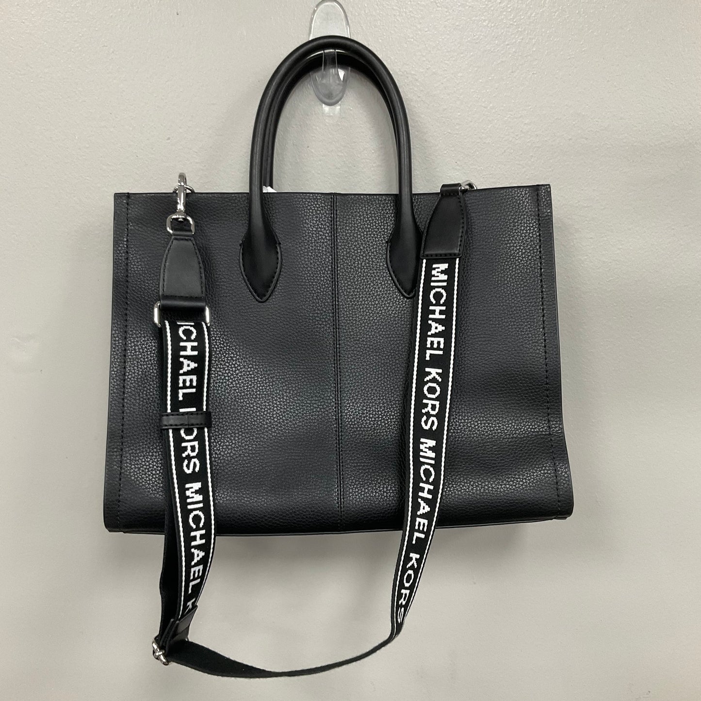 Tote Designer By Michael Kors In Black, Size:Medium
