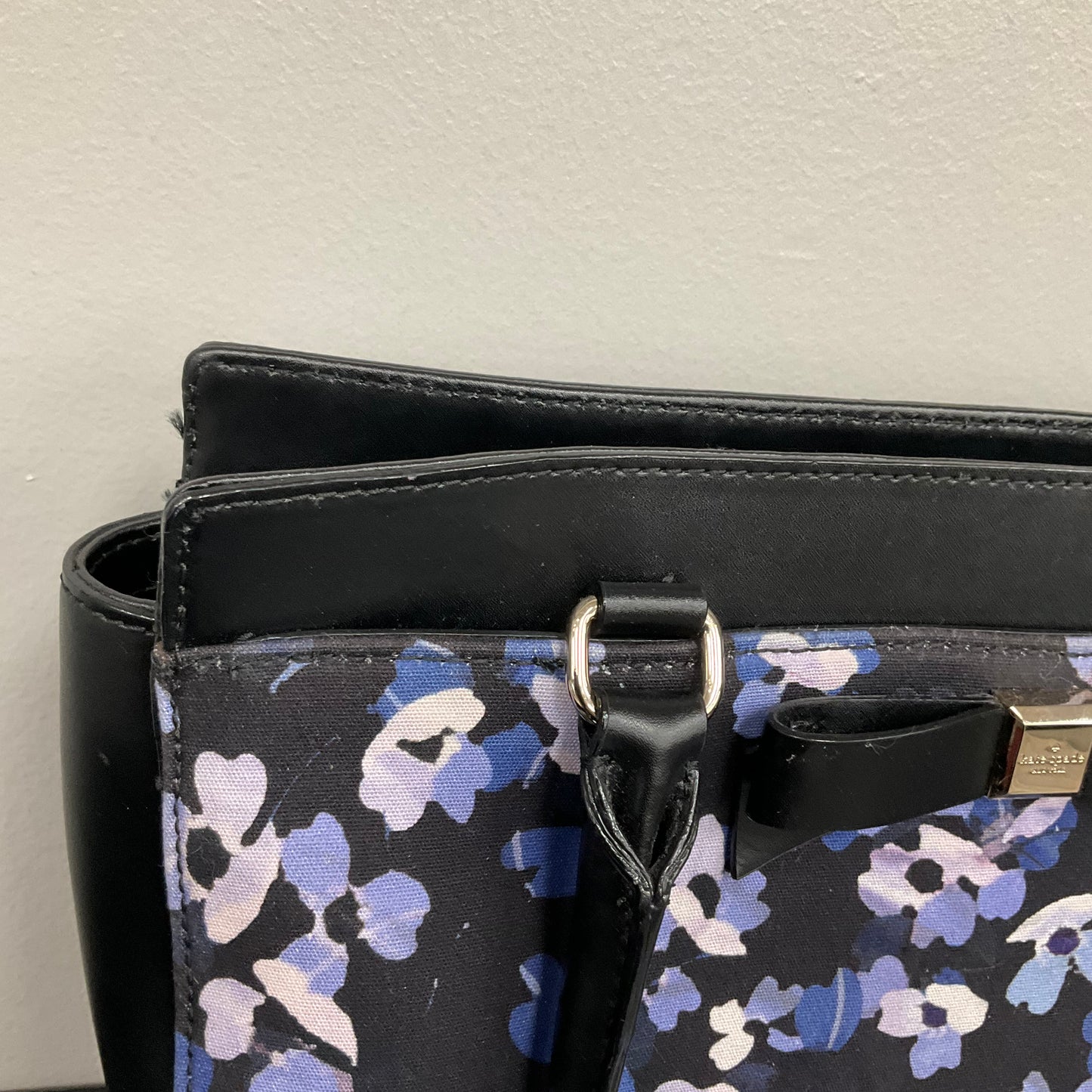 Handbag Designer By Kate Spade In Floral Print, Size:Medium