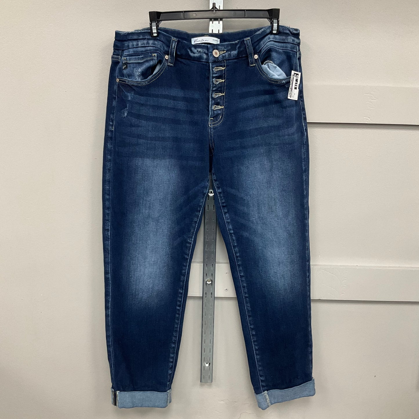 JEANS SKINNY by KANCAN In BLUE DENIM, Size: 12