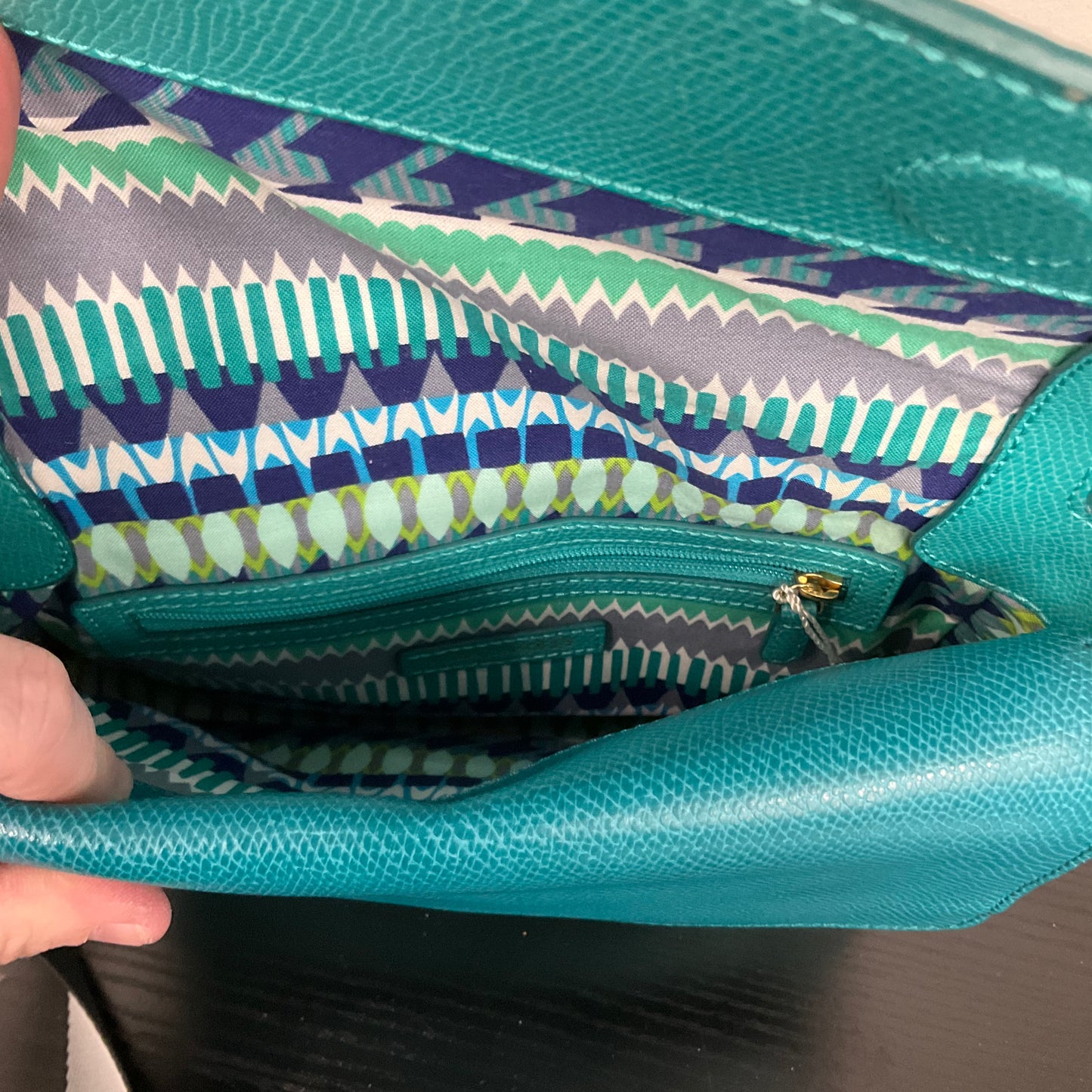 CROSSBODY by VERA BRADLEY In AQUA, Size: MEDIUM