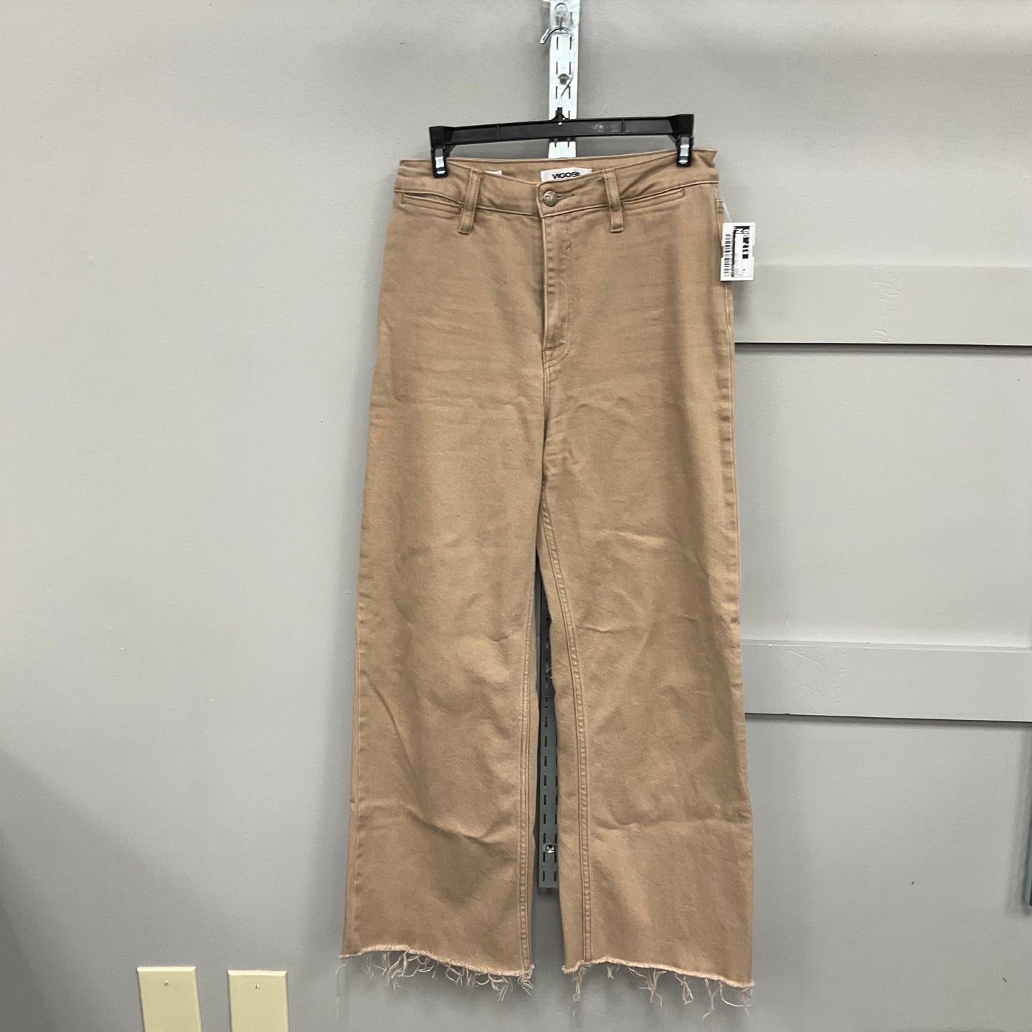 JEANS WIDE LEG by VIGOSS In BROWN, Size: 6