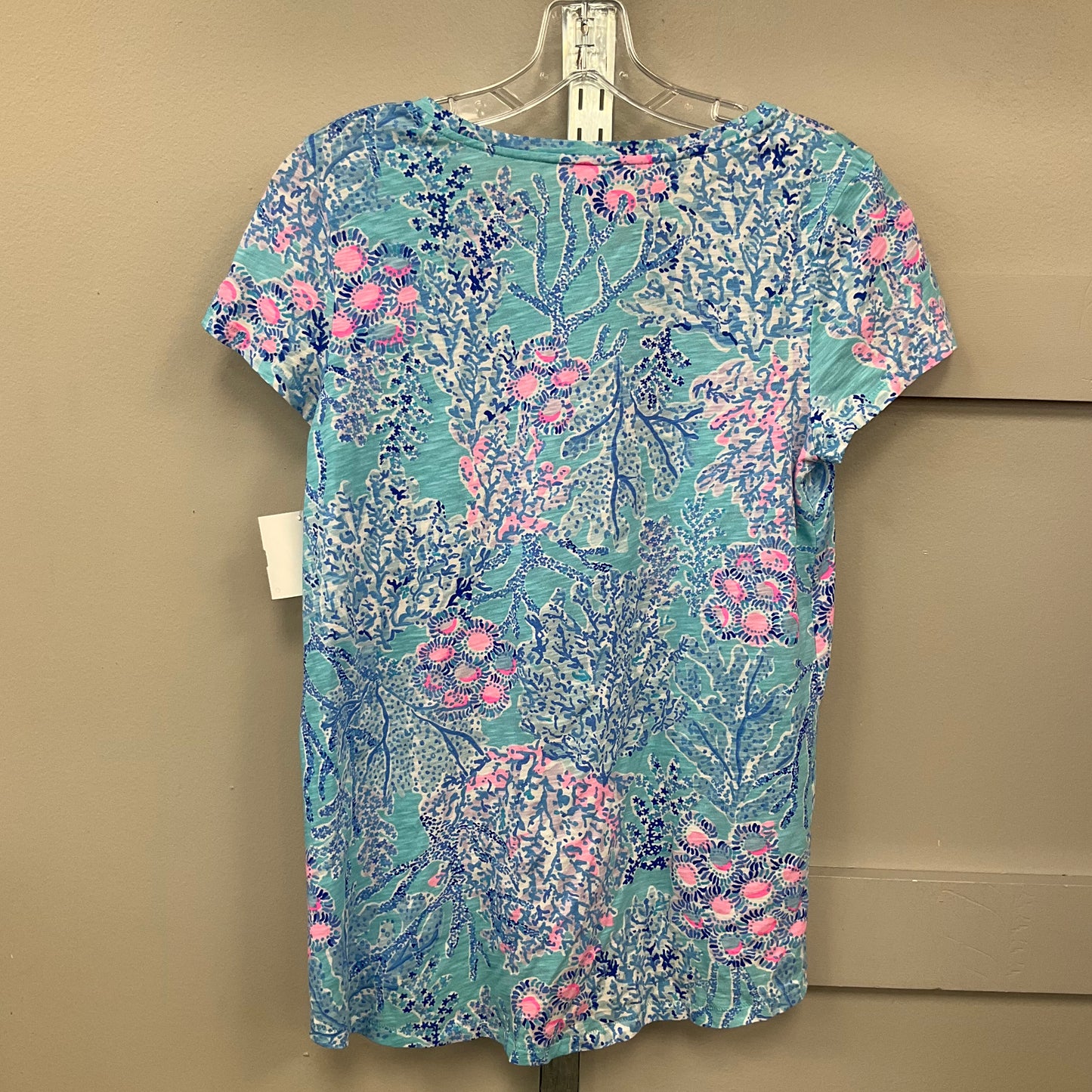 Top Ss Designer By Lilly Pulitzer In Blue, Size:Xs