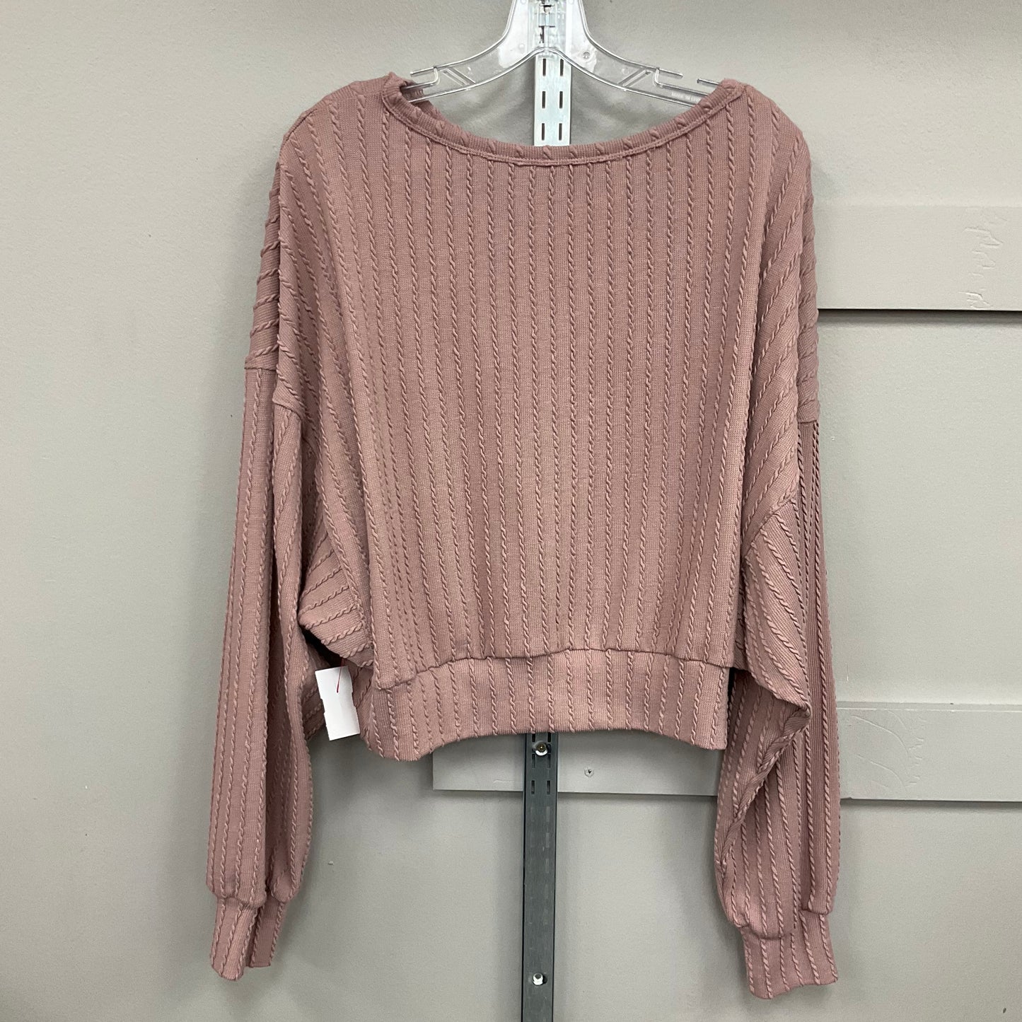 TOP LS by PEACH LOVE CREAM CALIFORNIA In PINK, Size: M